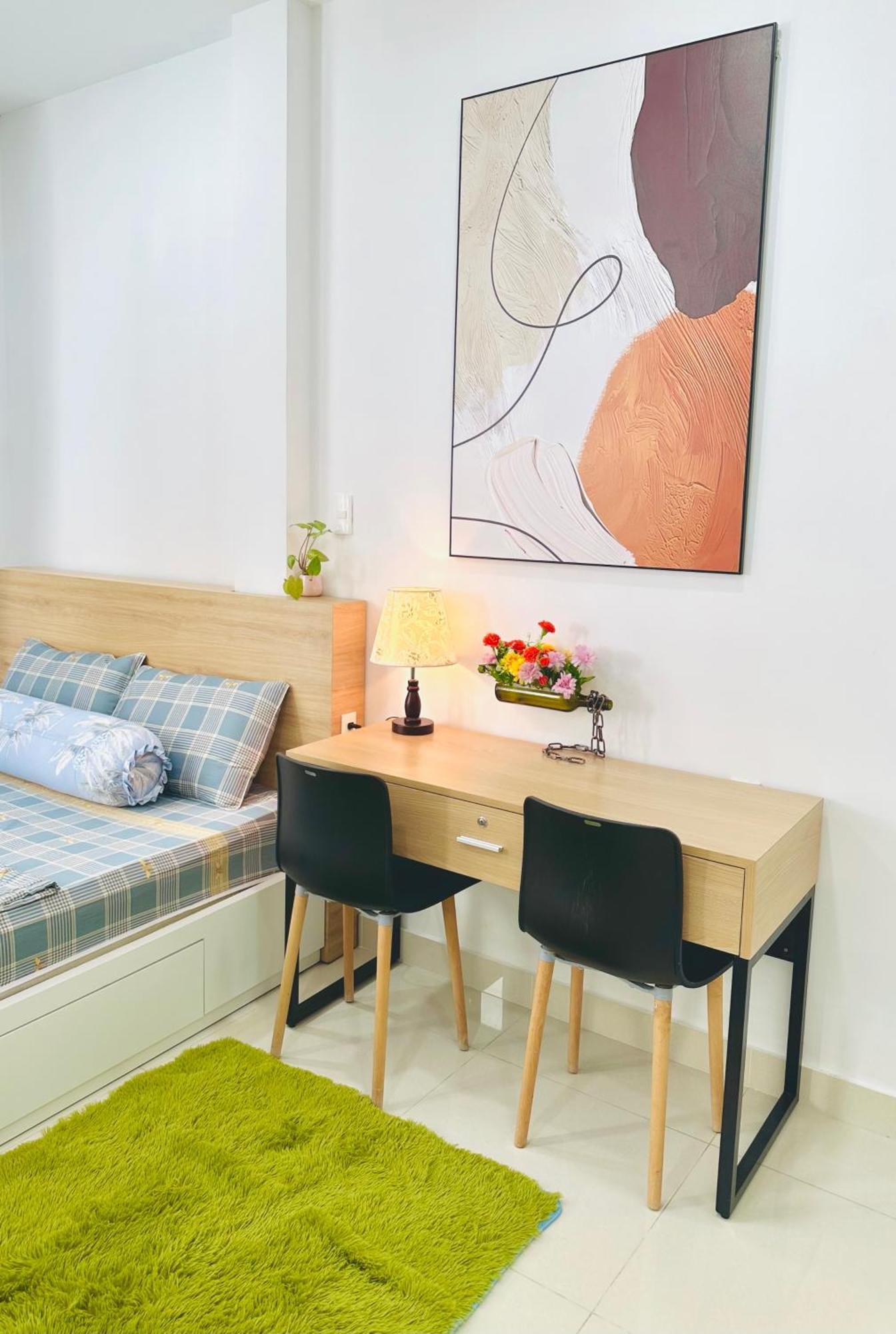 Quiet Perfect Located 1Br With Desk 504 Apartment โฮจิมินห์ซิตี้ ภายนอก รูปภาพ